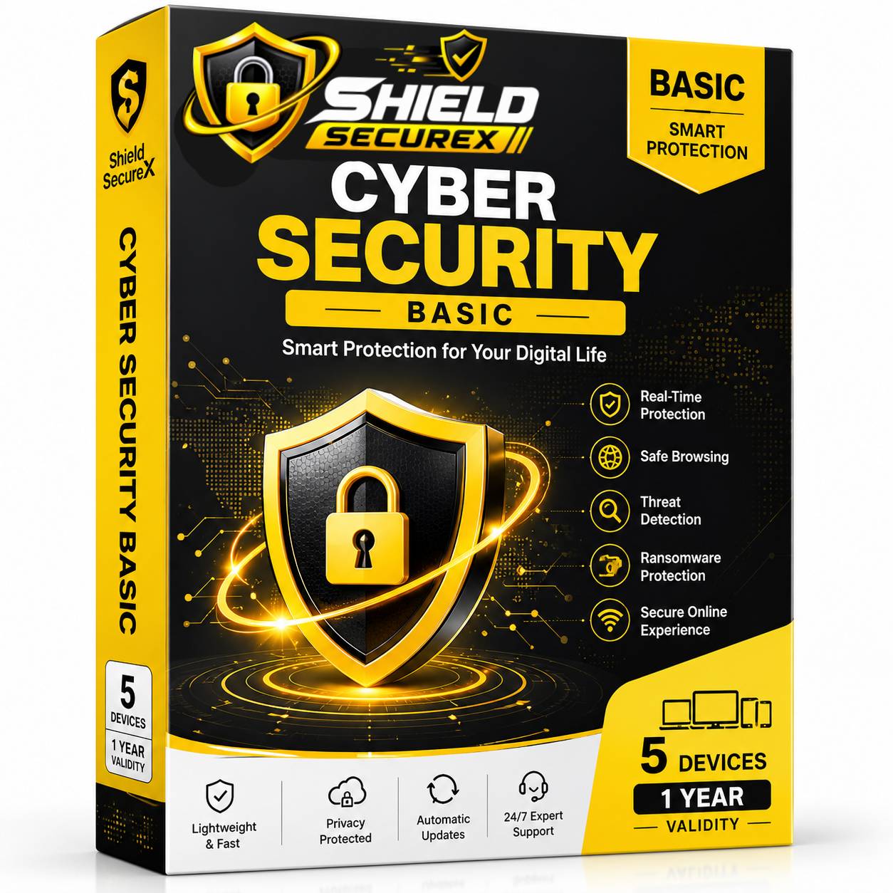 Shield SecureX Cyber Security Basic