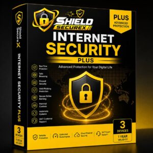Shield SecureX Internet Security Plus (3Devices / 1 Year)